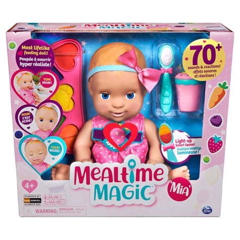 Mealtime Fun with Luvabella Mealtime Magic Mia Pretend Play